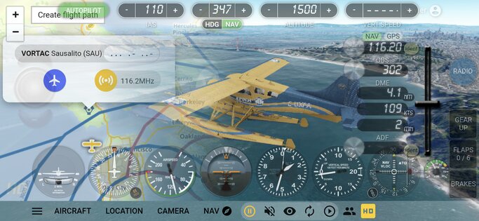 GeoFS 2.0.17. Скриншот 5