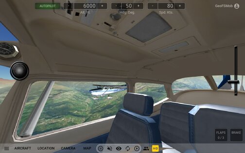 GeoFS 2.0.17. Скриншот 10