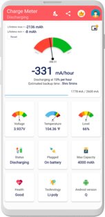 Charge Meter 2.9.2. Скриншот 2