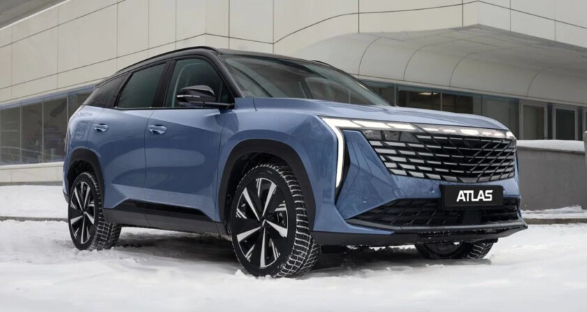 В Россию прибыл новый Geely Atlas: три комплектации и один двигатель на 200 л.с.