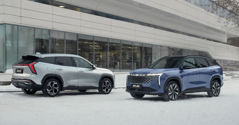 В Россию прибыл новый Geely Atlas: три комплектации и один двигатель на 200 л.с.