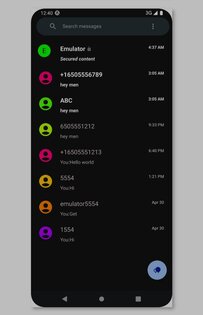 Deku SMS 0.77.0. Скриншот 2