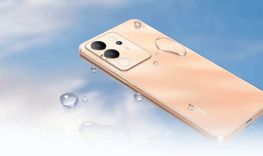 Представлен Vivo V30 Lite — очень стильный смартфон с кольцевой вспышкой Aura Light