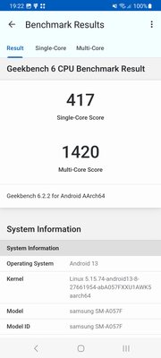 Бюджетные смартфоны Samsung уже не те что раньше (и это хорошо). Обзор Galaxy A05s — Производительность. 1