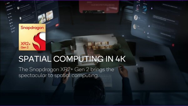 Qualcomm представила Snapdragon XR2+ Gen 2 — флагманский чип для VR-гарнитур с поддержкой 4K