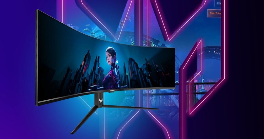 Выход за рамки во всех смыслах: Acer представила ультраширокий 7К-монитор Mini LED