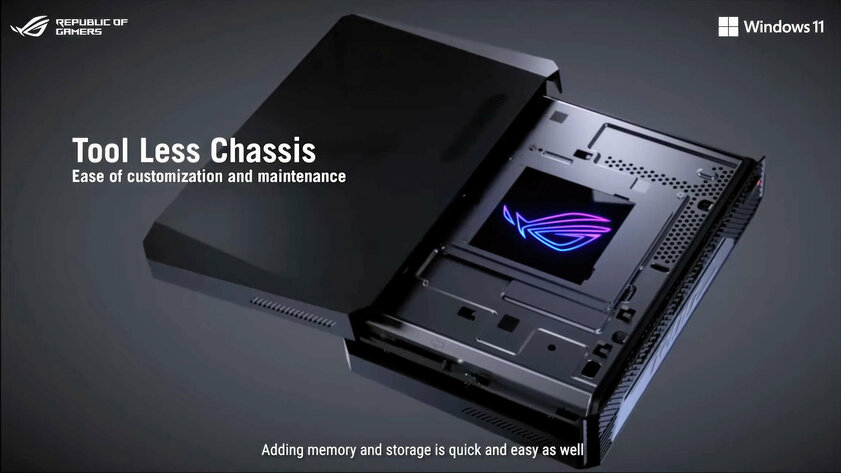 Представлен первый игровой NUC: мини-зверь от ASUS получил RTX 4070