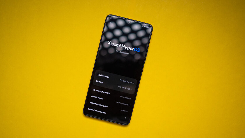 Это самый удачный Xiaomi за последние годы! Обзор недорогого POCO X6 Pro — Прошивка. 1