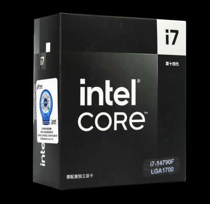 Представлен «чёрный» процессор Intel Core i7-14790f: купить его будет практически невозможно