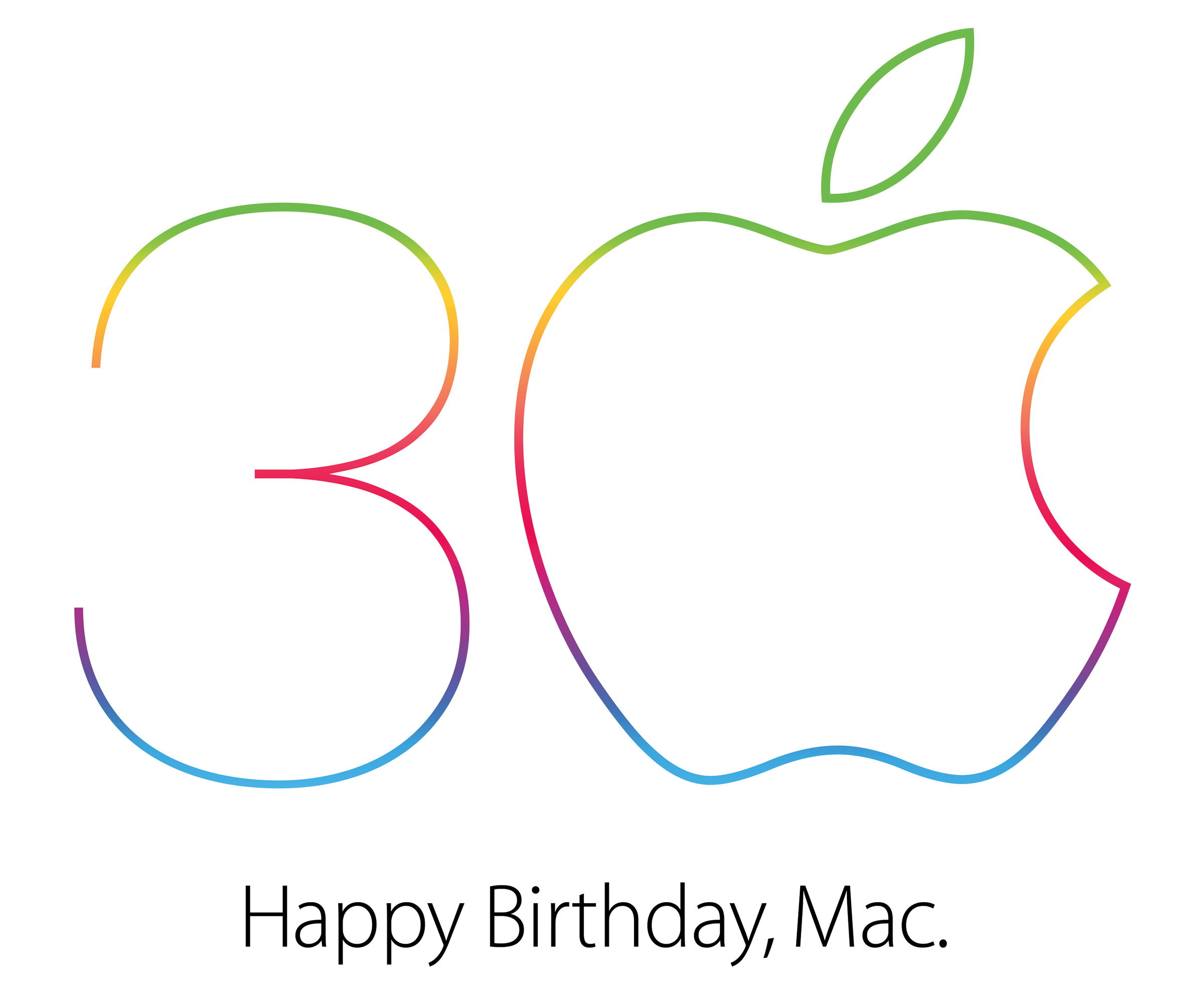 Apple празднует 30-летие Mac