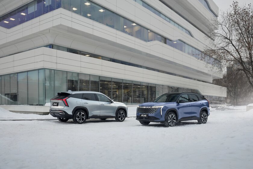 В России появился новый Geely Atlas: продажи стартуют 1 февраля