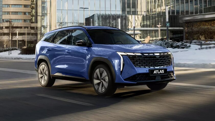 В России появился новый Geely Atlas: продажи стартуют 1 февраля