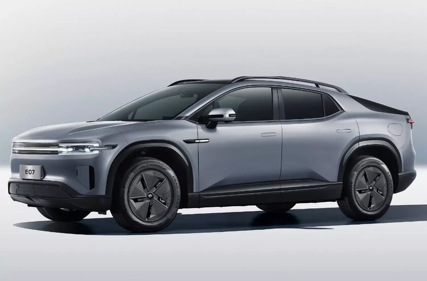 Changan запустила производство автомобиля-трансформера: Qiyuan E07 может превращаться из кроссовера в пикап