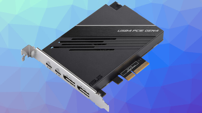 ASUS представила уникальную карту расширения: с USB4, 40 Гбит/сек и зарядкой в 60 Вт