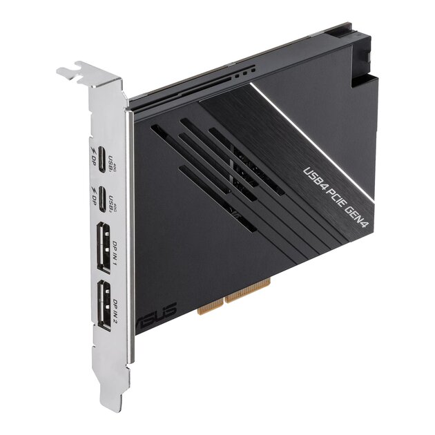ASUS представила уникальную карту расширения: с USB4, 40 Гбит/сек и зарядкой в 60 Вт
