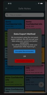 Safe Notes – зашифрованные заметки 2.3.0. Скриншот 11