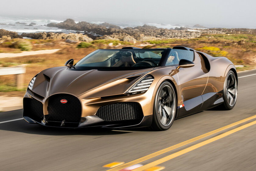 Bugatti представила спайдер Mistral: последний суперкар бренда на двигателе W16