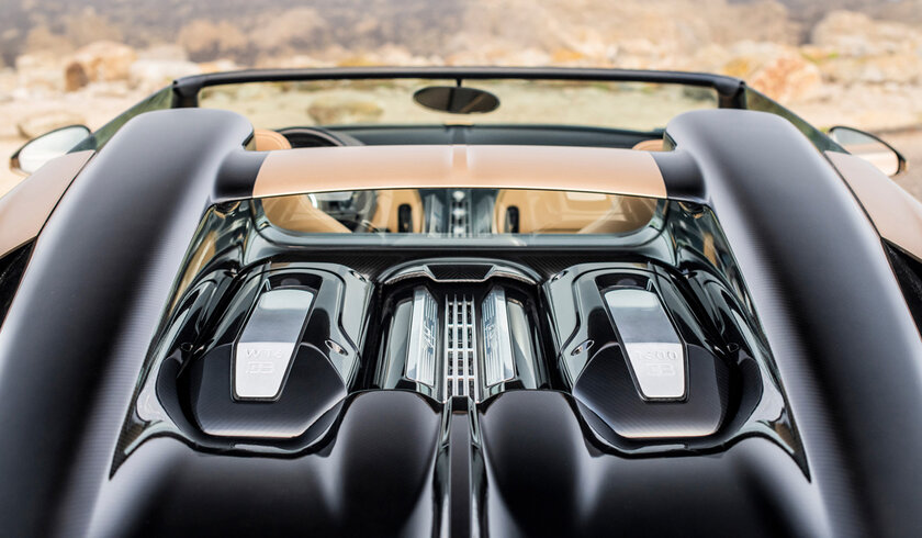 Bugatti представила спайдер Mistral: последний суперкар бренда на двигателе W16
