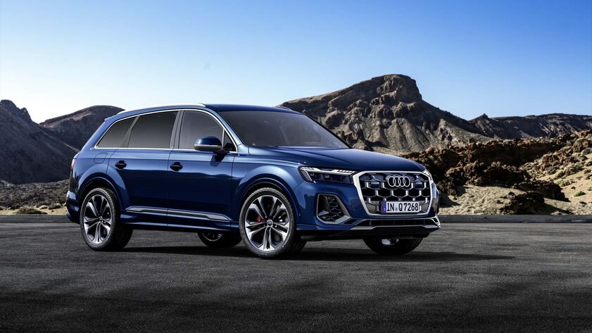 Представлена новая Audi Q7: её оснастили «лазерными» фарами