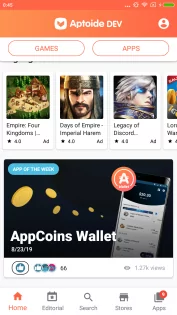 Aptoide Dev 9.20.6.0.20221117. Скриншот 2