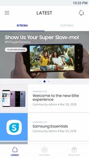 Samsung Elite 4.3.3. Скриншот 1