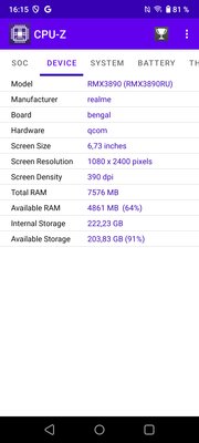 Таким должен быть недорогой смартфон в 2024 году: обзор realme C67 — Софт и железо. 13