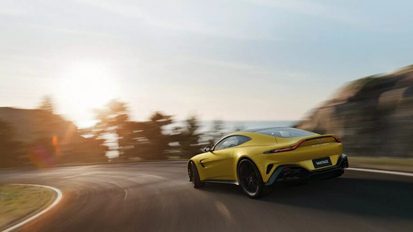 Представлен Aston Martin Vantage 2025: он получил ошеломляющий 656-сильный двигатель V8