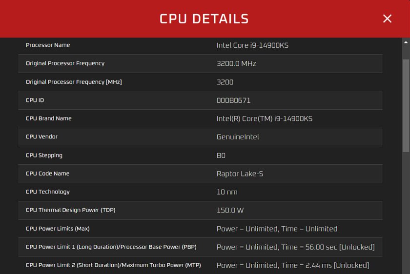 Самый быстрый процессор на планете: в сети засветился Core i9-14900KS с частотой 6,2 ГГц из коробки