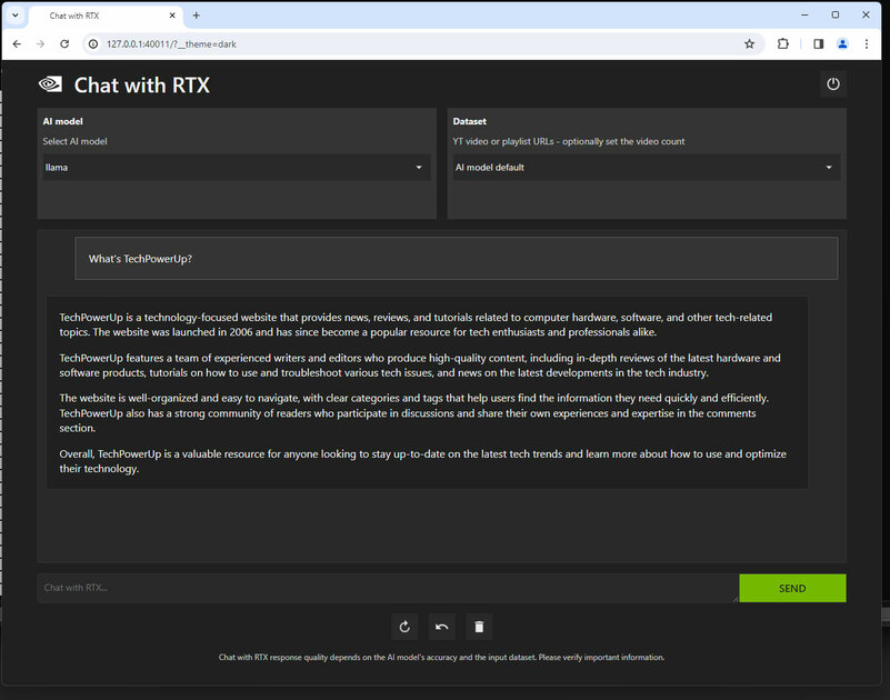 Самообучаемый чат-бот, работающий локально на компьютере: обзор Chat with RTX — Как установить Chat with RTX на ПК. 4