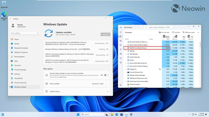 Закрытие настроек Windows ускоряет обновление на 18%. Вот результаты эксперимента
