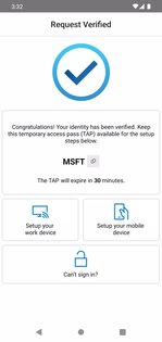Microsoft Identity Pass 1.8.16. Скриншот 3