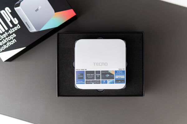 Карманный ПК — недорого, но мощно и удобно? Обзор TECNO MEGA MINI M1 — Распаковка. 3