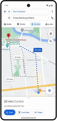 «Google Карты» научились показывать маршрут даже при заблокированном экране: как включить