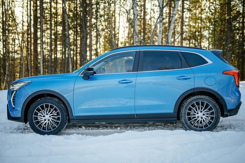 Блиц-знакомство с новым Haval Jolion (2024) — Что было в Заполярье?. 2