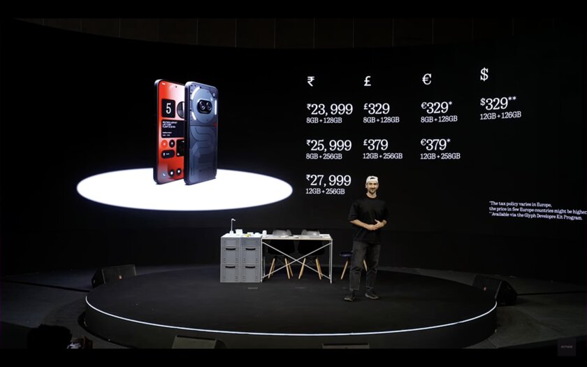 Nothing представила бюджетный Phone (2a): прозрачный корпус, глиф-подсветка и уникальный процессор