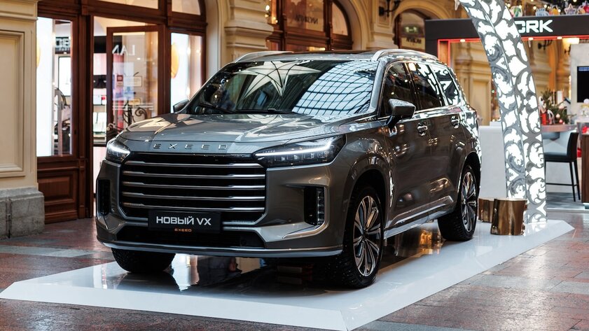 Обновлённый Exeed VX первым в России получил опцию Internet of vehicles: LTE, удалённое управление и онлайн-сервисы