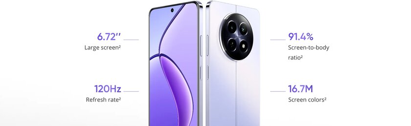 108 Мп, Dimensity 6100+ и Android 14: представлен Realme 12 по очень разумной цене