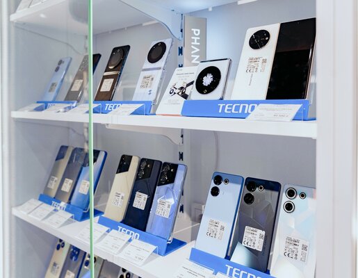 В России открылся первый фирменный магазин TECNO. Все новинки бренда уже доступны покупателям