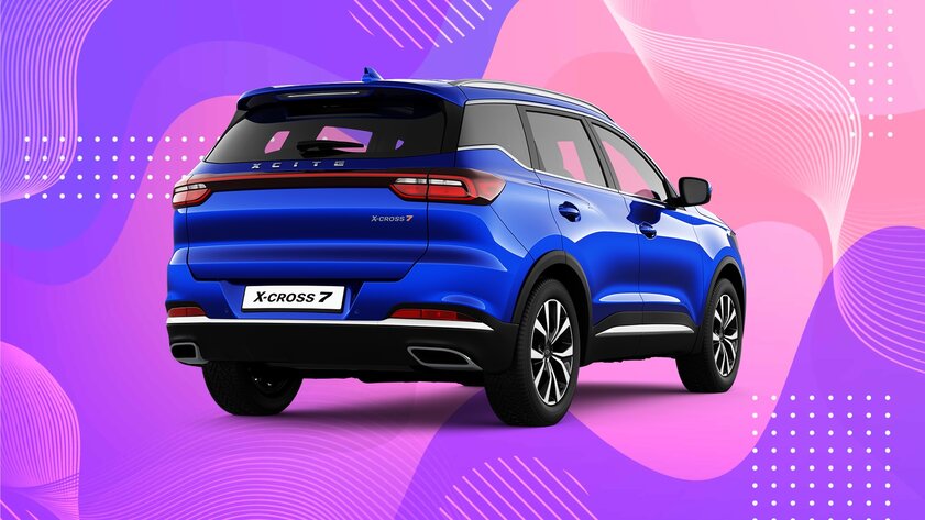 XCITE представила новый среднеразмерный кроссовер X-Cross 7: его будут собирать в Санкт-Петербурге