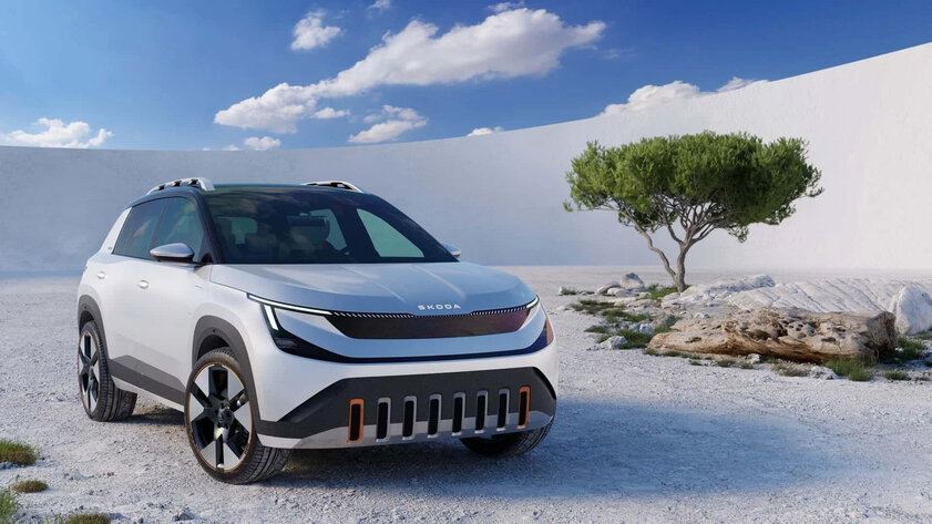 Представлена «эпичная» Skoda: это дальнобойный электрический кроссовер за 25 000 евро