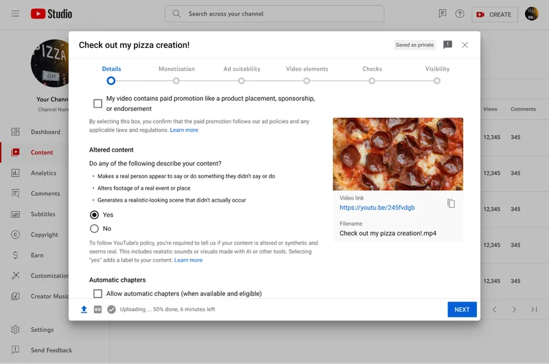 Теперь на YouTube будут помечать ИИ-контент: как выглядит новая маркировка