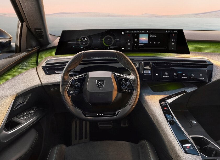 Peugeot представила флагманский кроссовер 5008: с изогнутым дисплеем и голосовым управлением