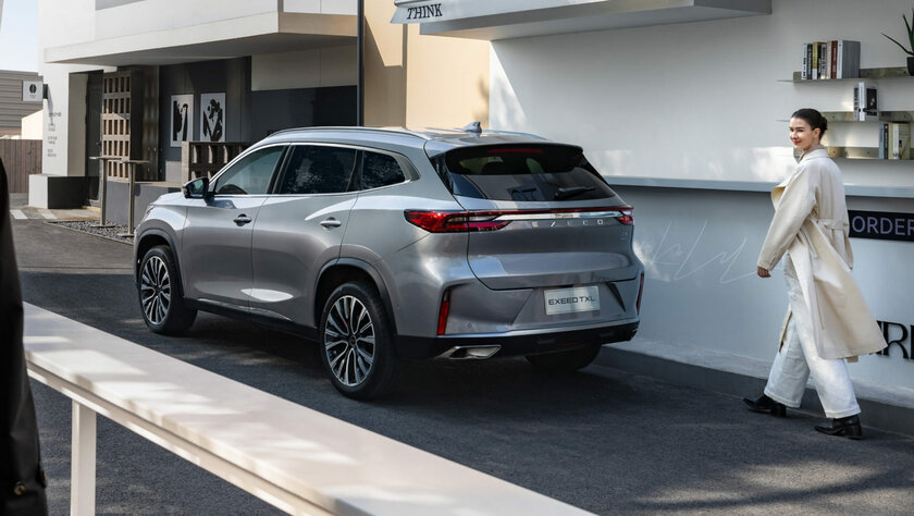 Chery представила в России новый Exeed TXL с полностью переработанным интерьером