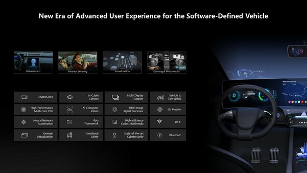MediaTek анонсировала автомобильные процессоры с графикой NVIDIA RTX