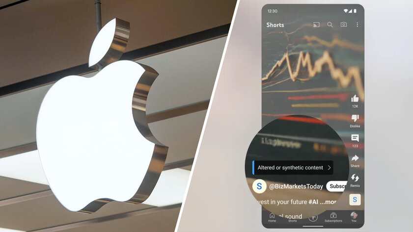 Что там в IT: США против Apple, маркировка ИИ в YouTube, ядерный двигатель для полётов на Марс