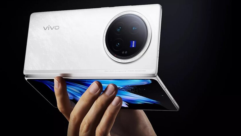 Оптика Zeiss, Snapdragon 8 Gen 3 и защита от воды: Vivo представила X Fold3