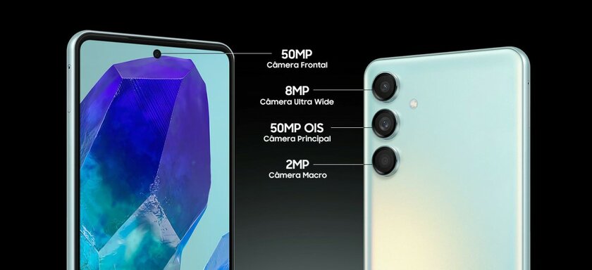 Первый селфи-фон от Samsung? Представлен Galaxy M55 — в чём-то обгоняет даже A55