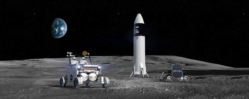 NASA выбрала три компании для разработки нового лунохода. Вот как выглядят концепты их моделей