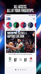 NBA: Live Games & Scores 0.98.0. Скриншот 2
