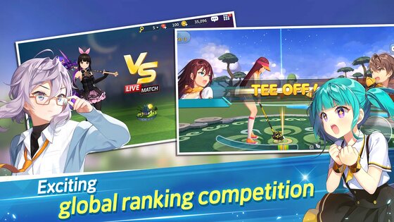 Birdie Crush: Fantasy Golf 2.6.4. Скриншот 4